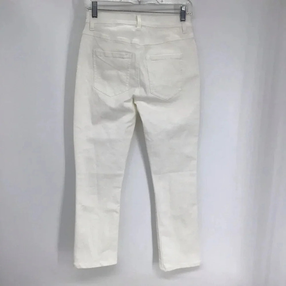 Cabi Women’s Button Fly Straight Leg Stretch Jean White 6284 Casual Size 2 - Picture 3 of 8
